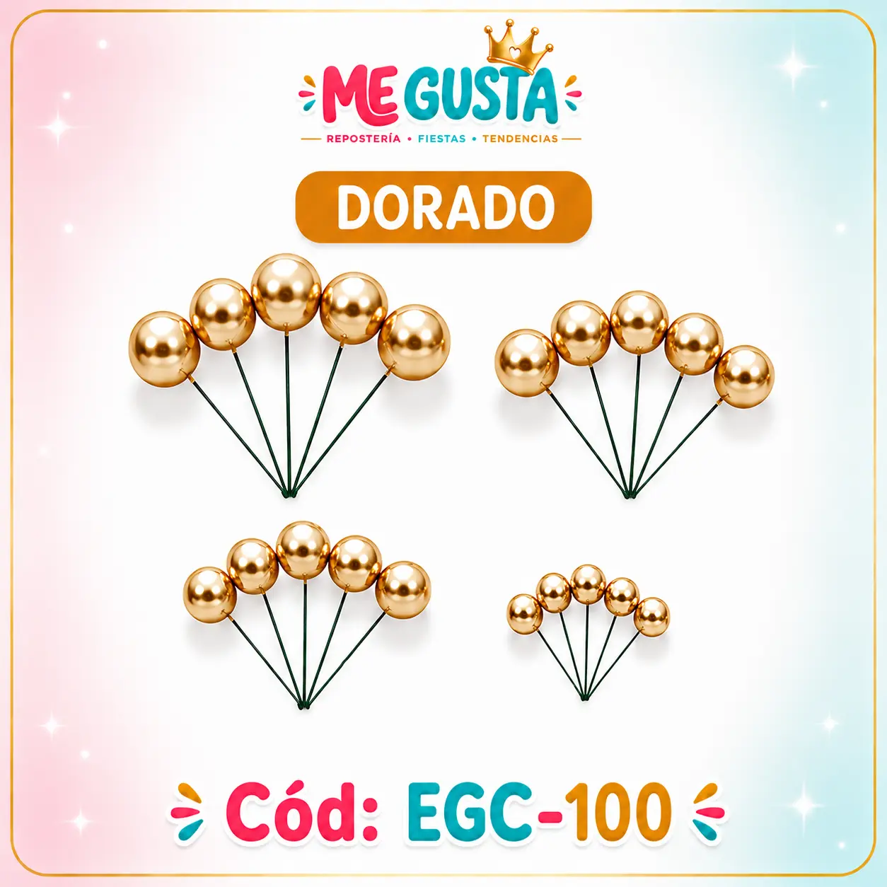 Esferas decorativas Gala Color